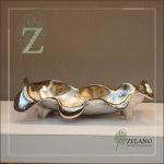 ست پذیرایی آلومینیومی مدل دفورمه رنگ نقره ای
